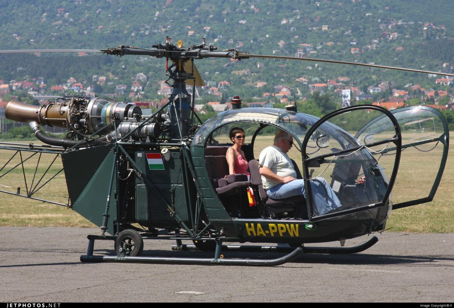 Alouette вертолет