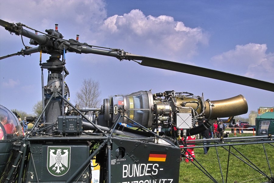Вертолеты sa 316b Alouette III/hal Chetak