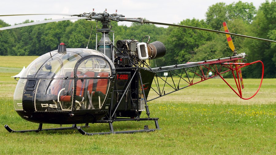 Alouette вертолет