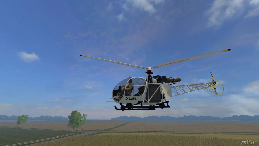 Вертолеты sa 316b Alouette III/hal Chetak