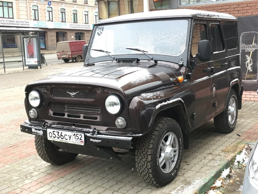 УАЗ Хантер черный
