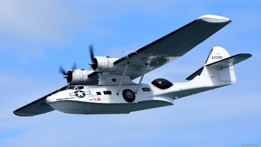 Самолет амфибия PBY-5a "Каталина"