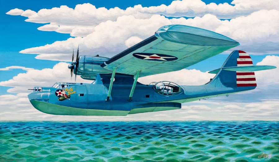 Самолет амфибия PBY-5a "Каталина"