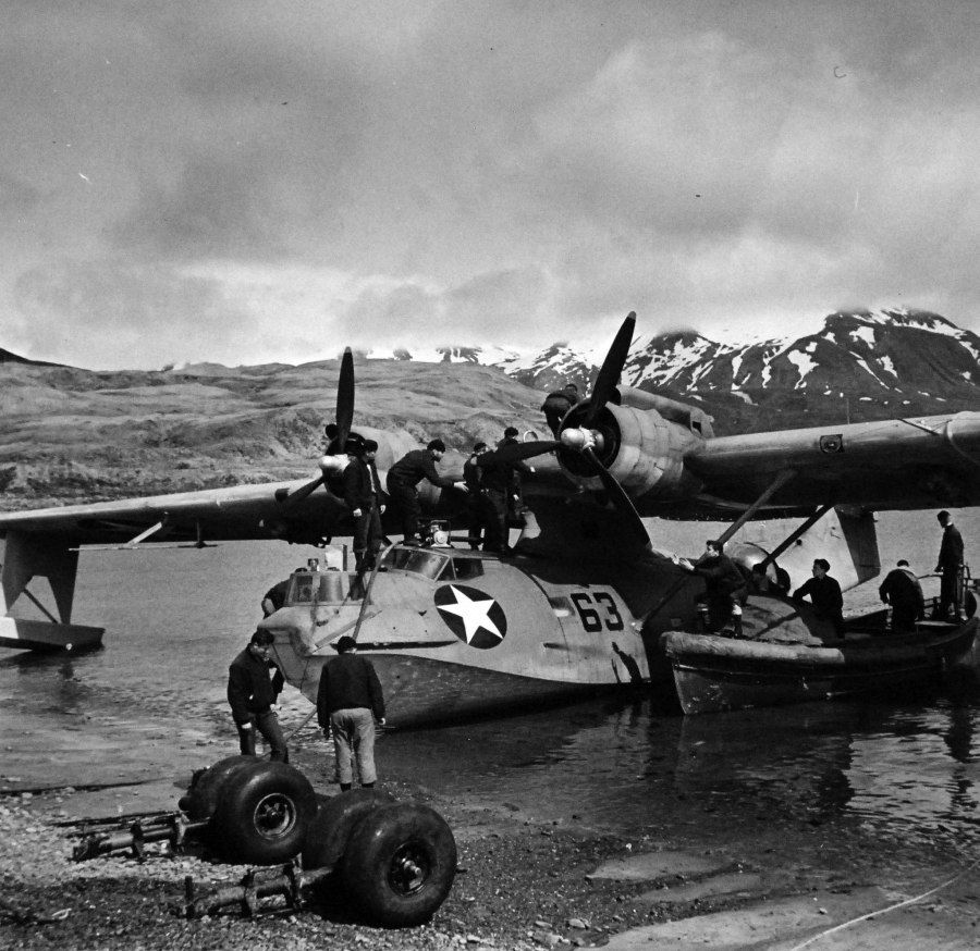 PBY Каталина в пустыне