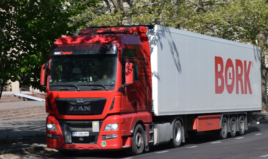 Грузовик man TGA 6x4