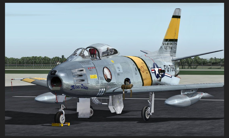 Сейбр самолет f-86