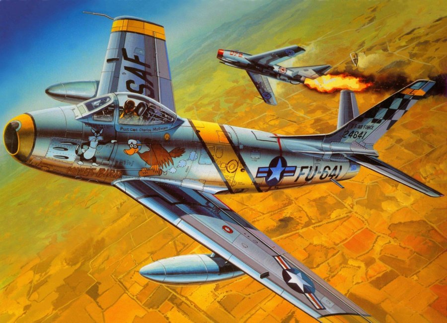 Ф-86 Сейбр арт