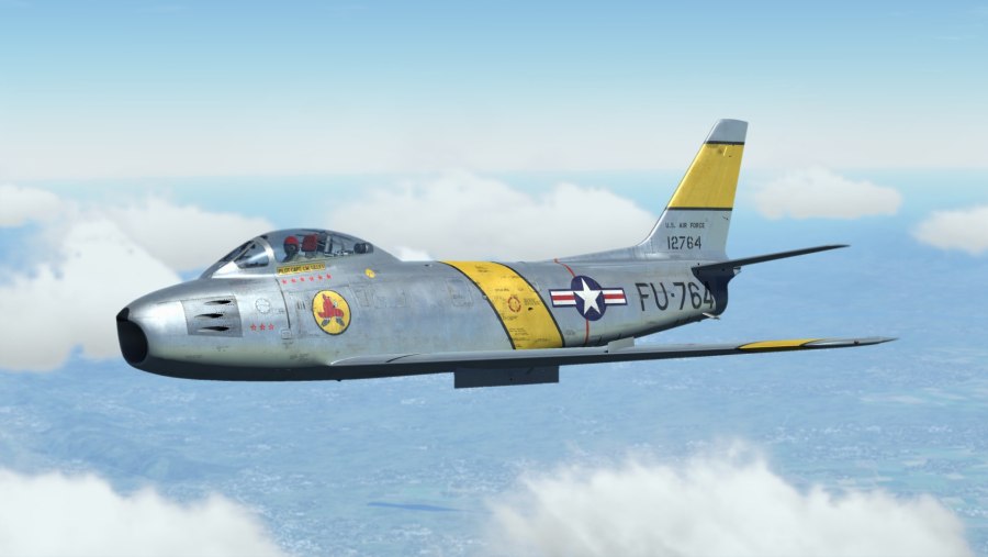 Истребитель f-86 Sabre
