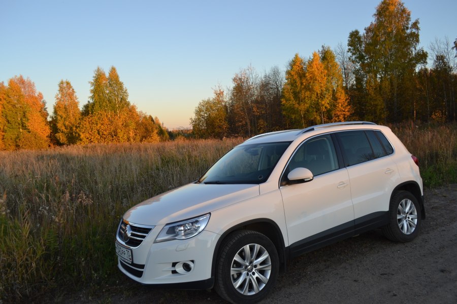 Фольксваген Тигуан 2021 белый