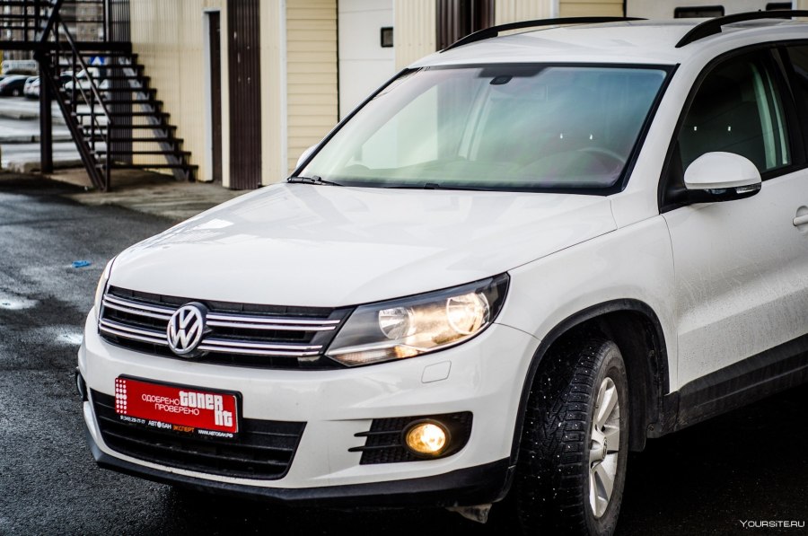Фольксваген тигуан белый