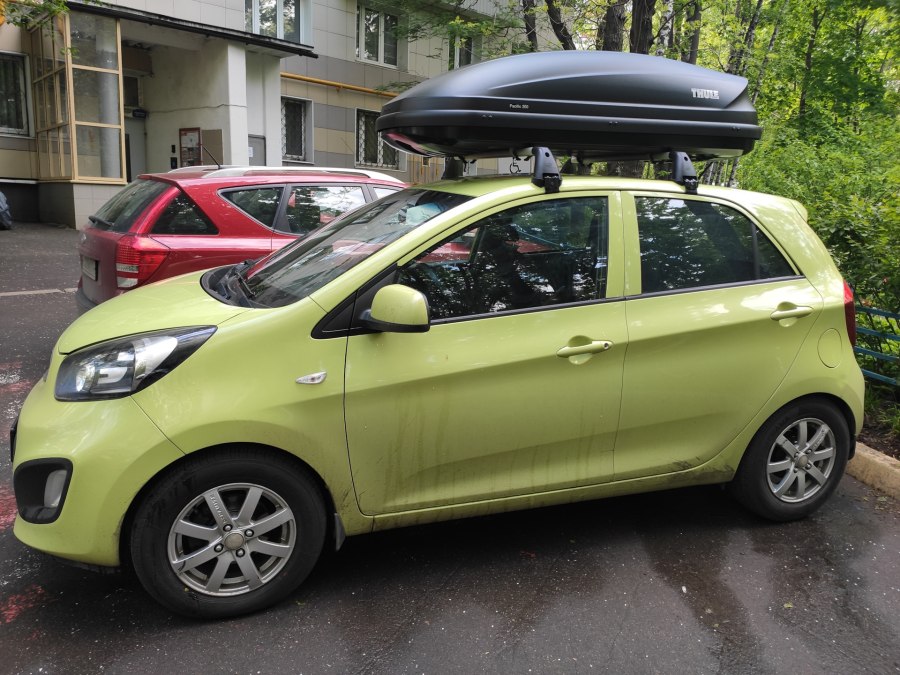 Picanto gt line багажник