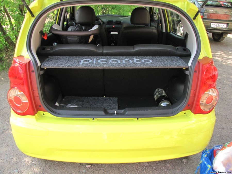 Kia Picanto 2020 багажник