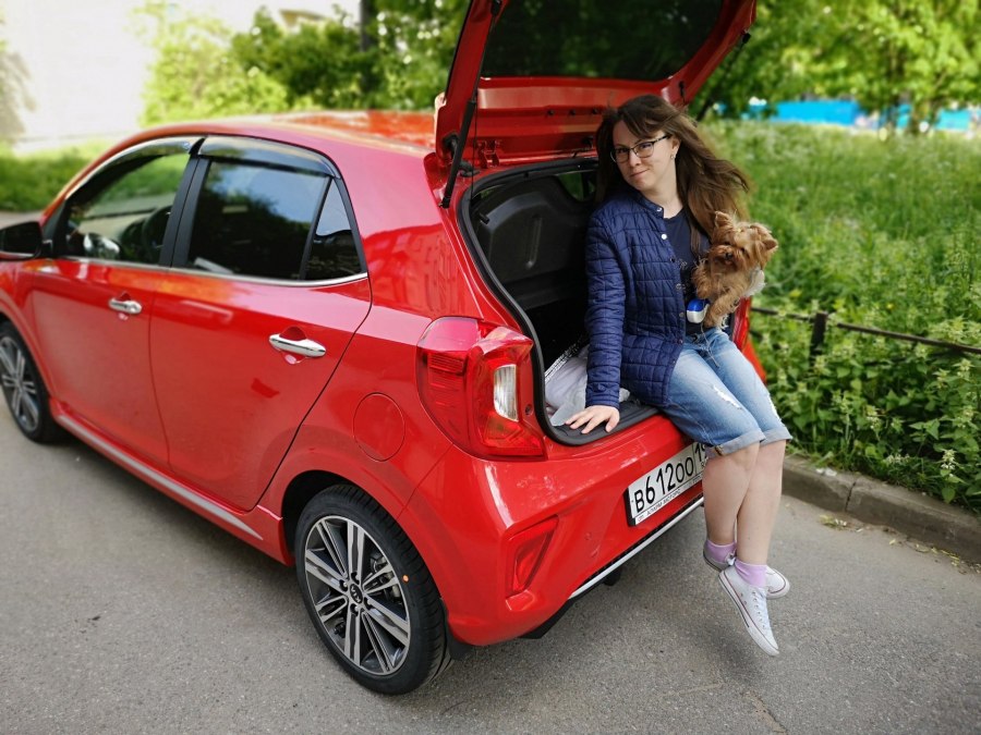Kia Picanto багажник