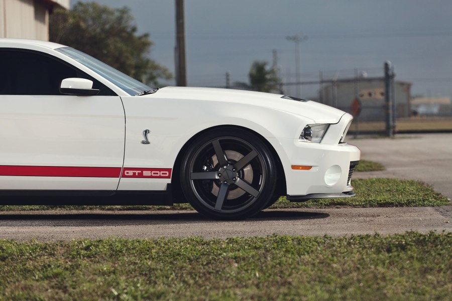 Ford Mustang Shelby gt500 White