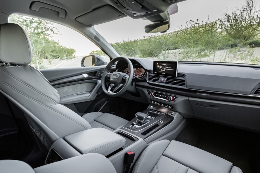 Новый Audi q5 салон