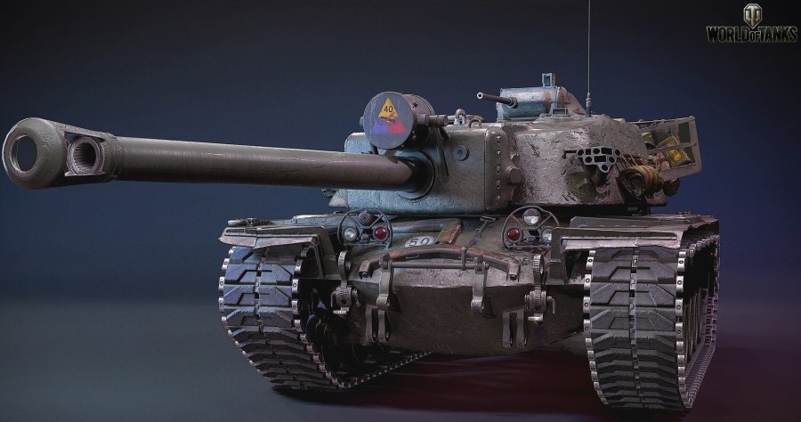 Т110е4 3д стиль