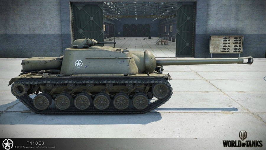 Стиль Кондор для танка t110e5