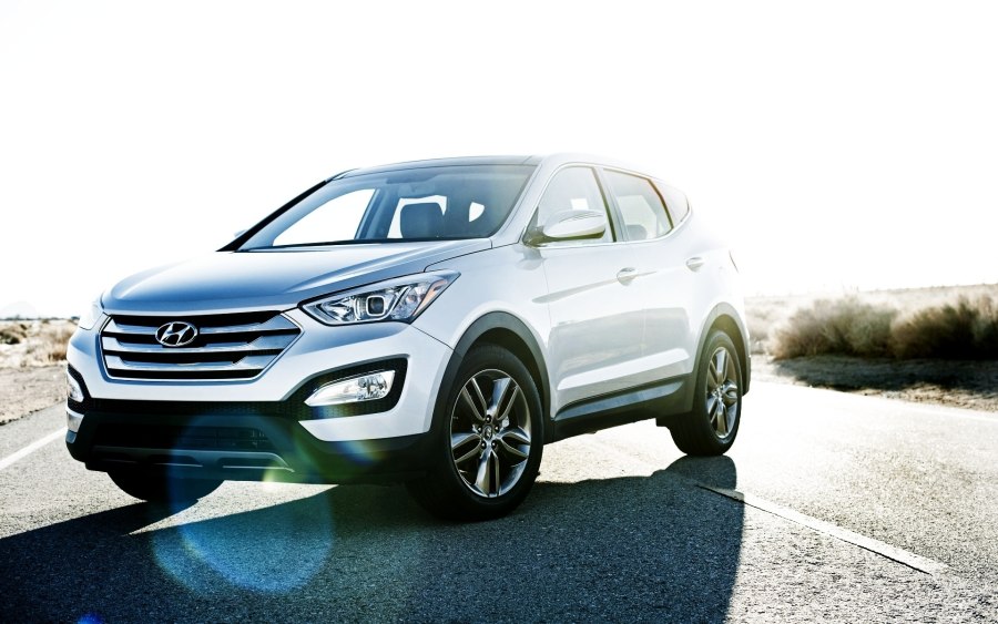 Hyundai Santa Fe White