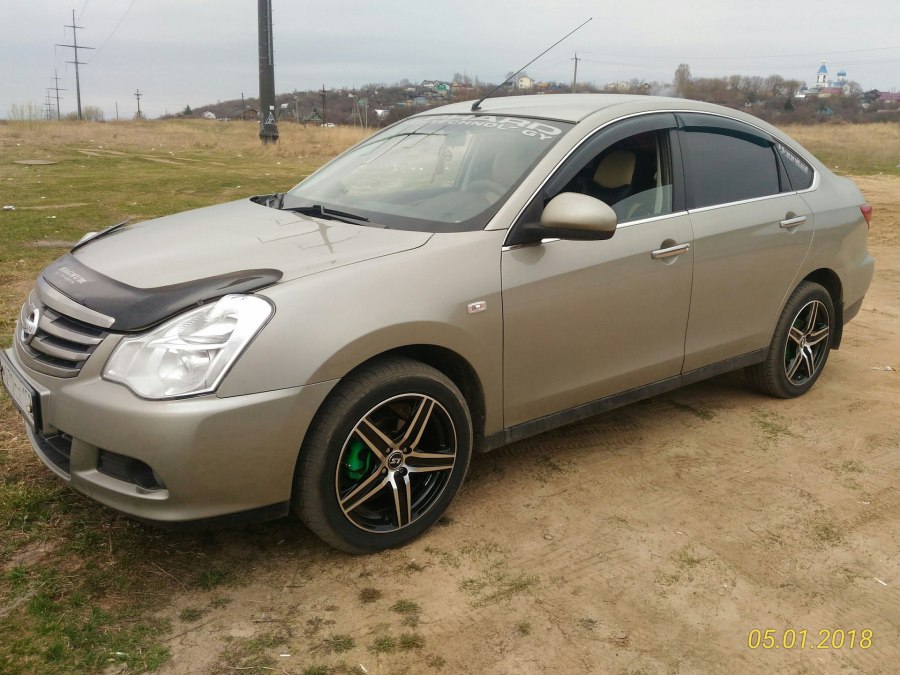 R17 колёса на Nissan Almera
