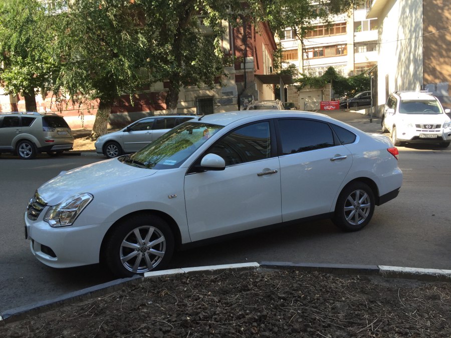 Nissan Almera g15 на 16 колесах