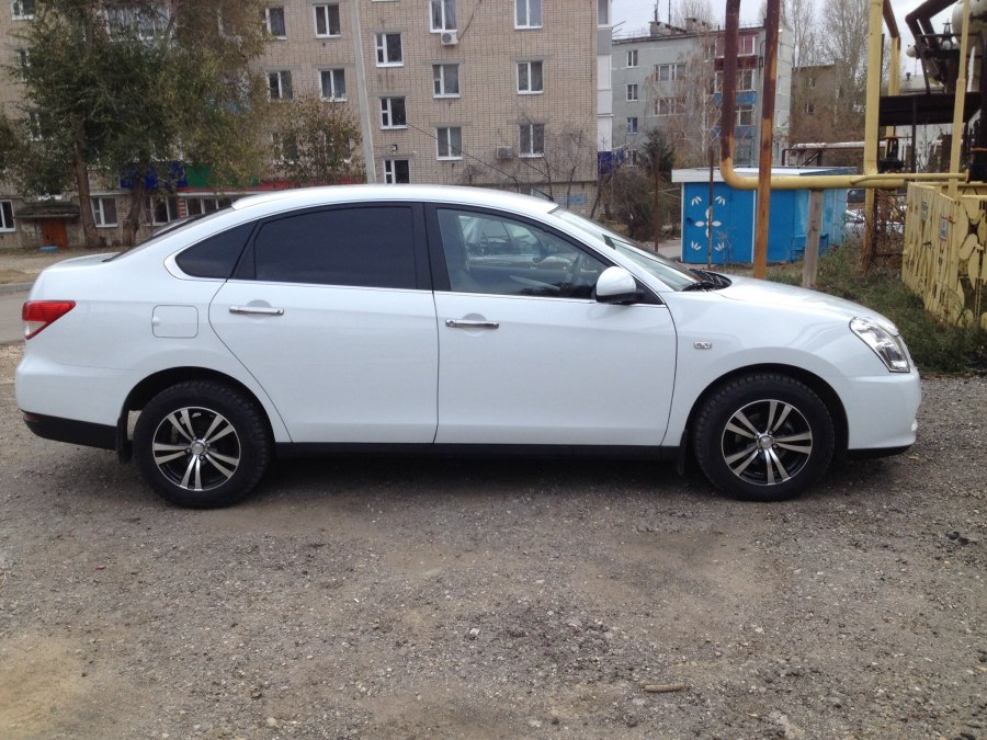 Nissan Almera g15 на 16 колесах