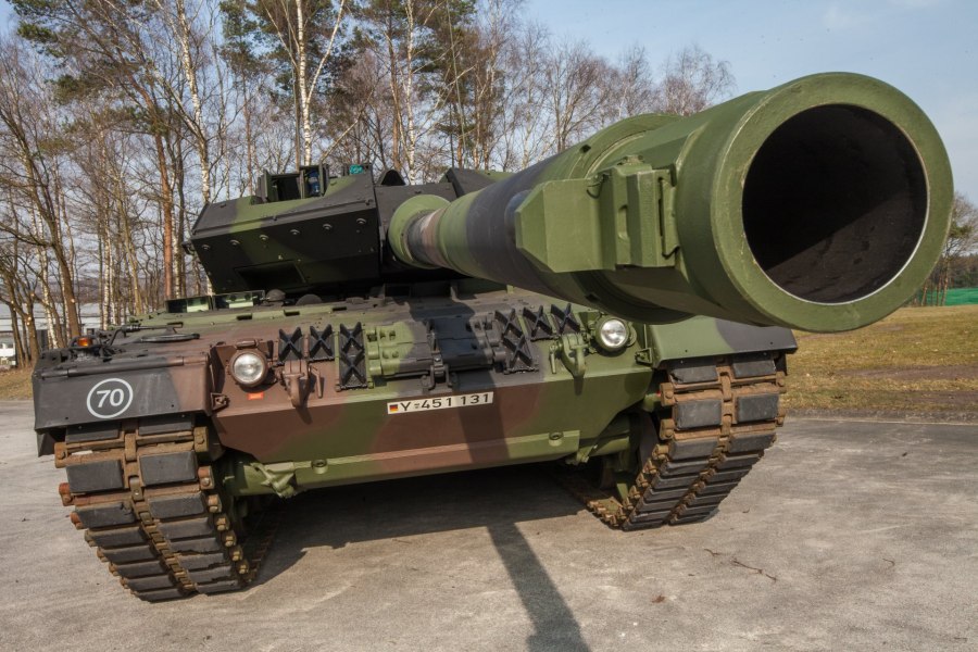 Leopard 2a7 Калибр орудия