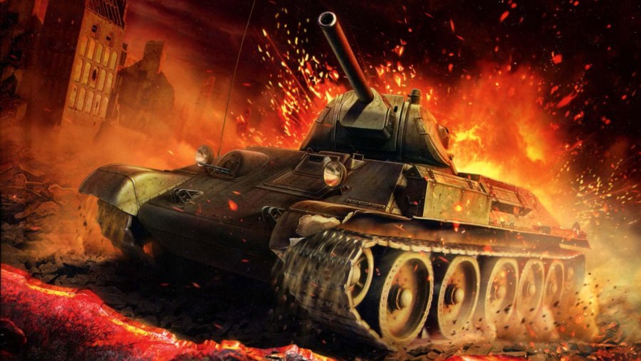 Танк т34-85 в World of Tanks