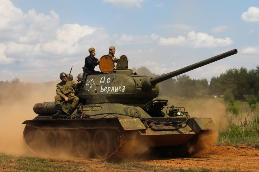 Т-34 В бою