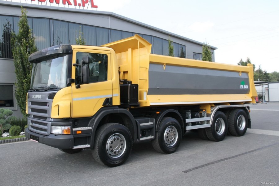 Scania p380 самосвал