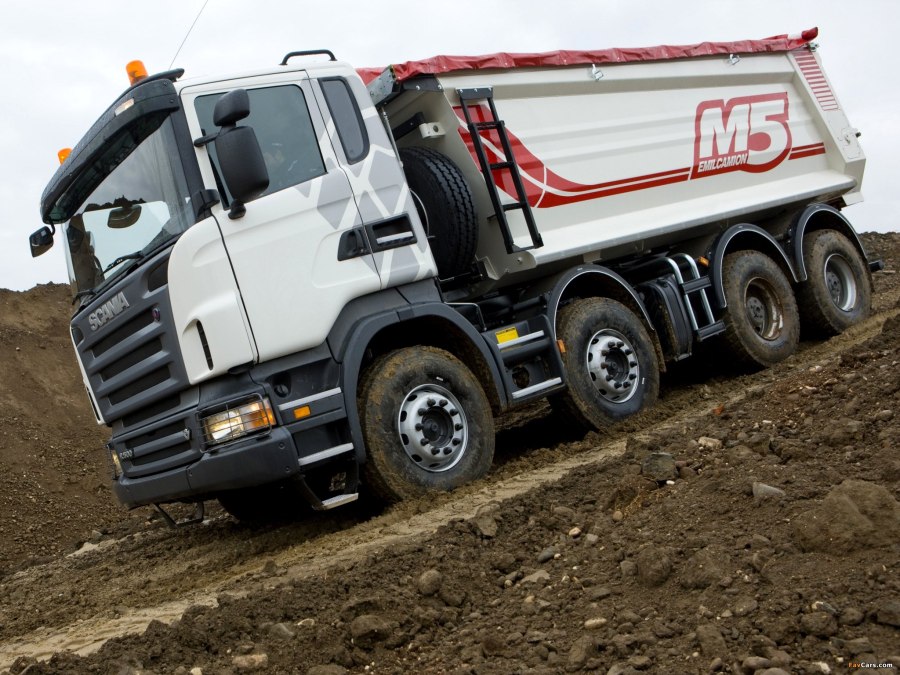 Scania r500 8x4