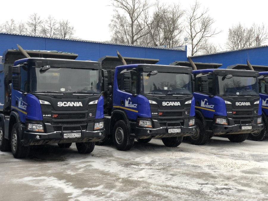 Скания ХТ p440 самосвал