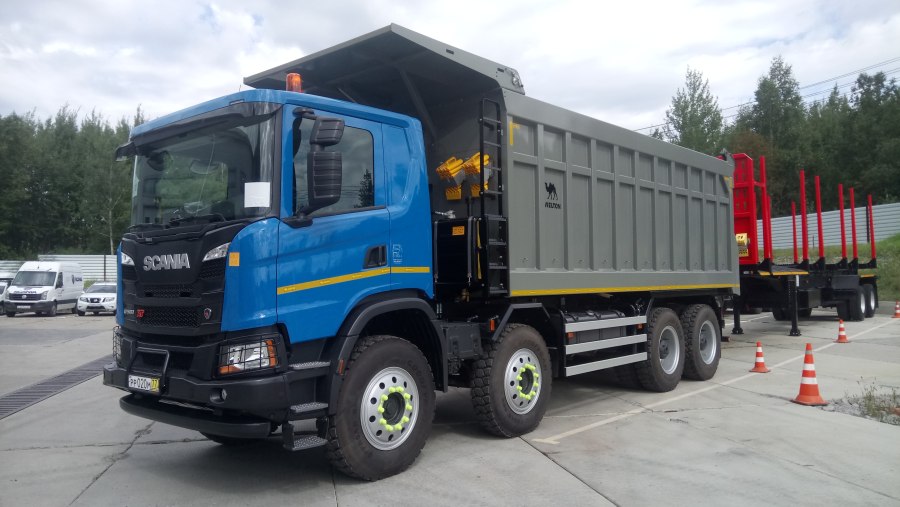 Скания самосвал 8х4 2020