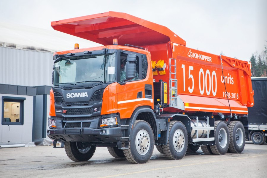 Скания g440 самосвал 8x4
