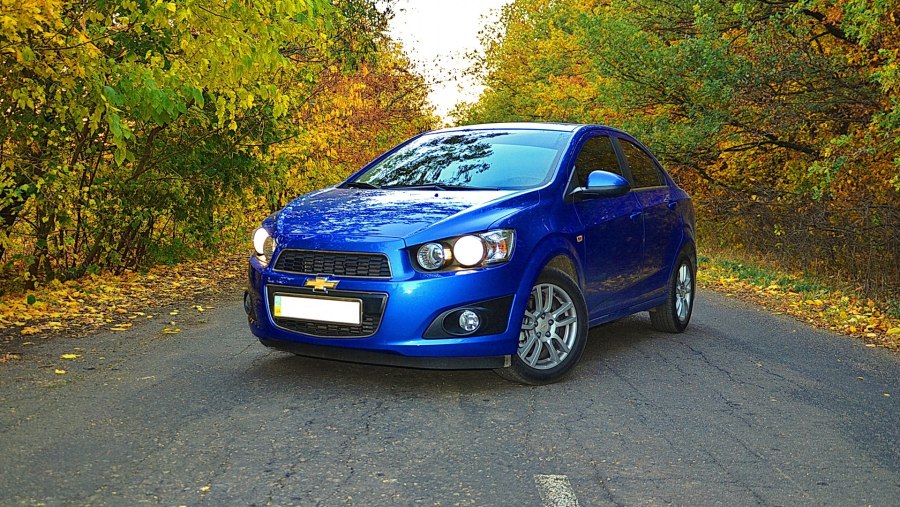 Авео т300 синяя