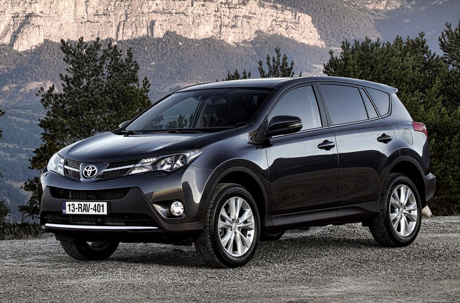 Toyota rav4 2014 черный