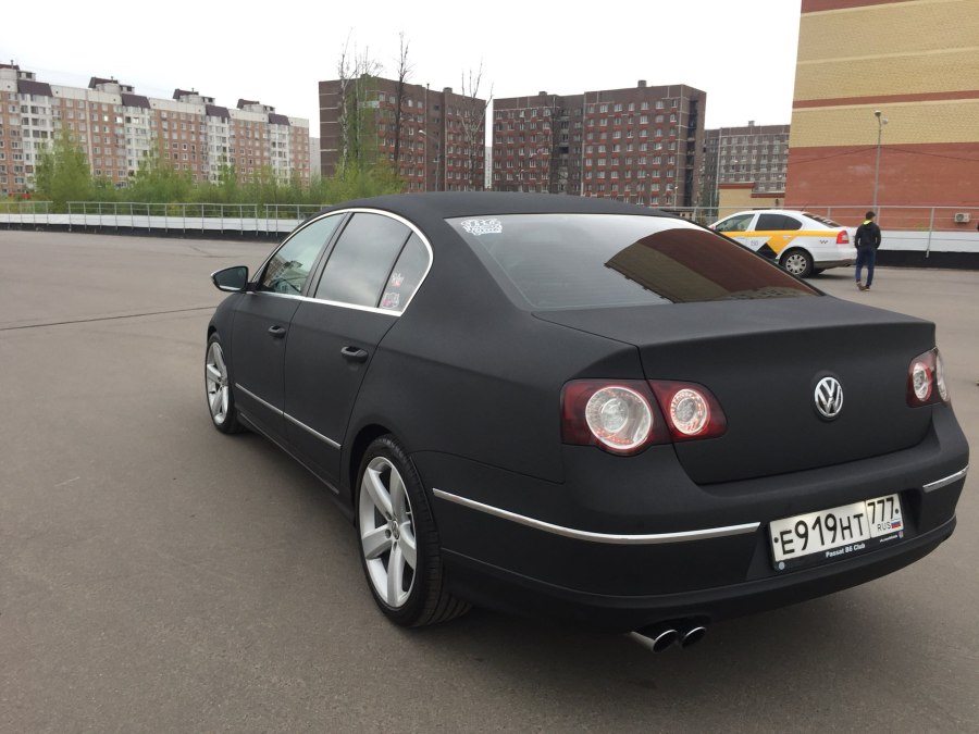 VW Passat b6 матовый