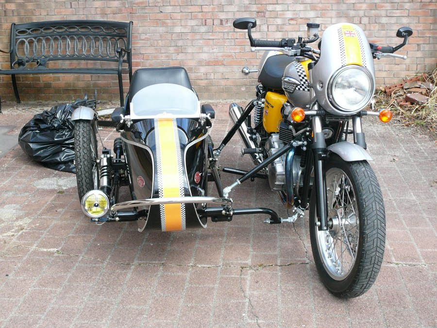 Cafe Racer with Sidecar