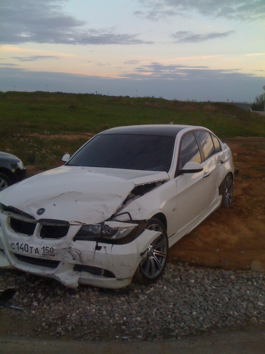 Авария БМВ м5 ф90