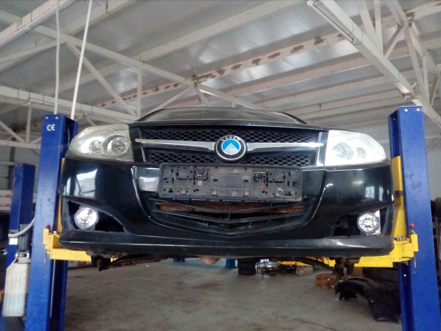 Geely MK линзы в ПТФ