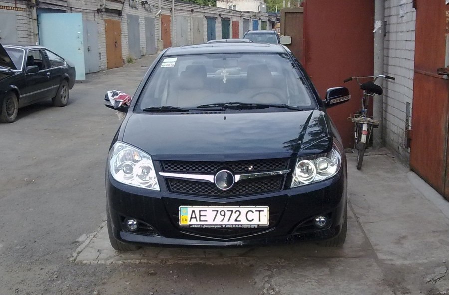 Geely MK линзы в ПТФ