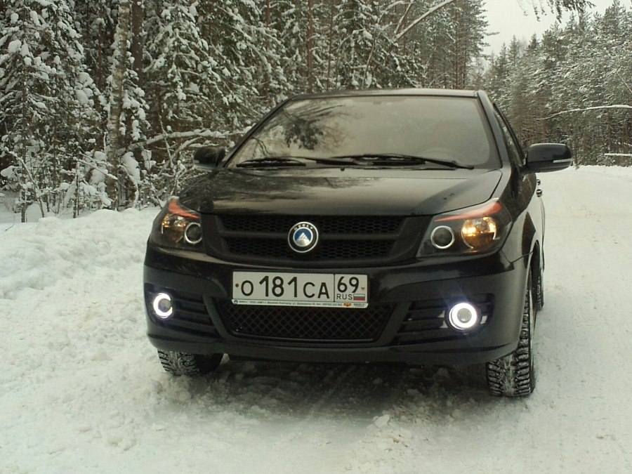 Противотуманные фары Geely MK Размеры