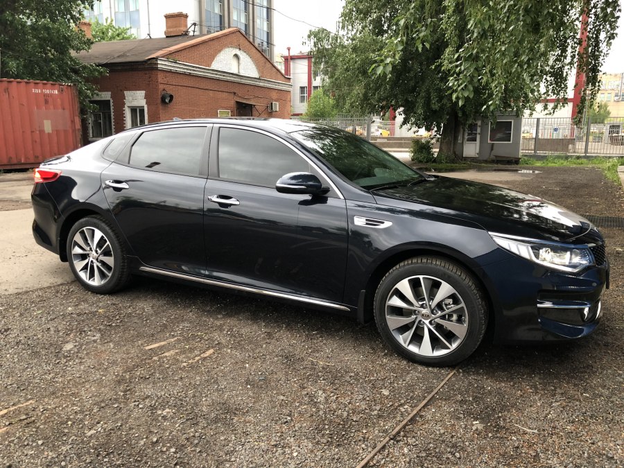Kia k5 2021 синяя
