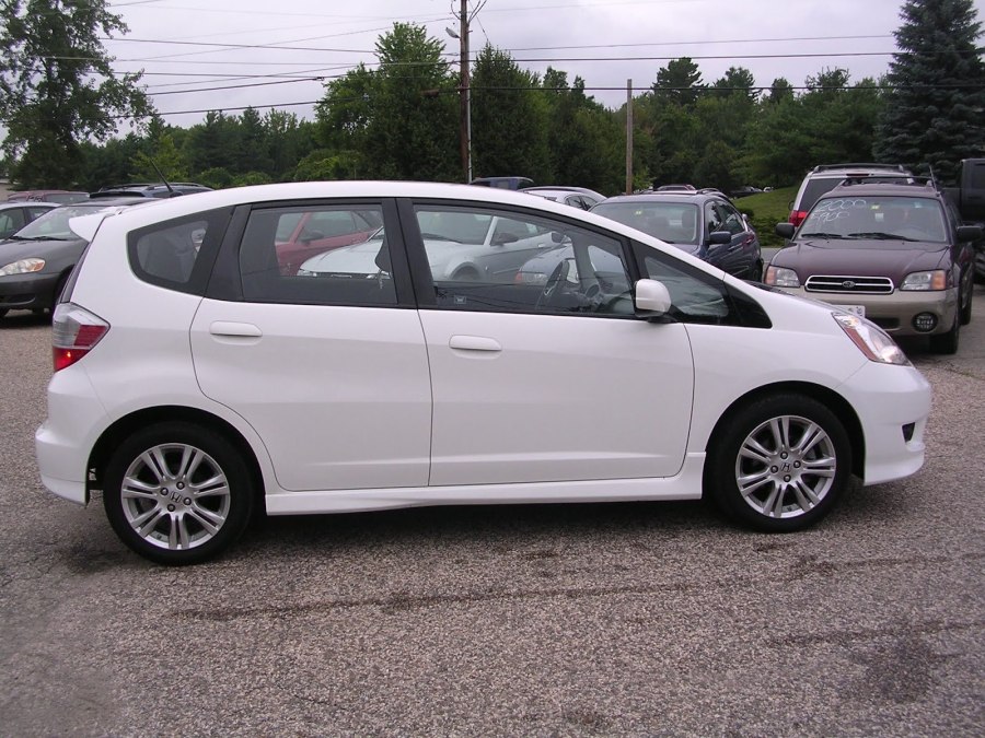 Honda Fit 2008 белая