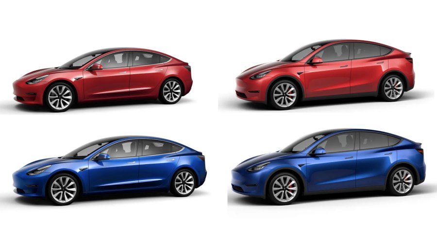 Tesla model 3 vs y