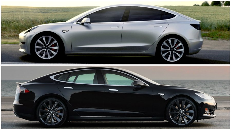 Tesla model 3 vs Tesla model s
