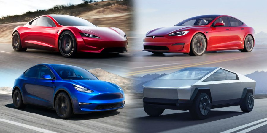 Tesla Модельный ряд