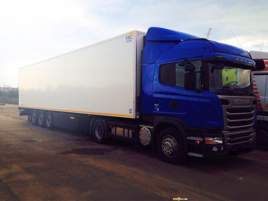 Scania g440 с полуприцепом