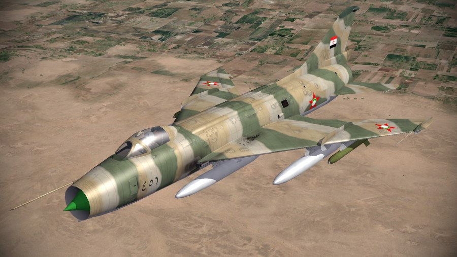 Истребитель-бомбардировщик Су-7б