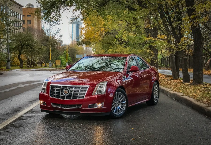 Cadillac CTS 2008 Red