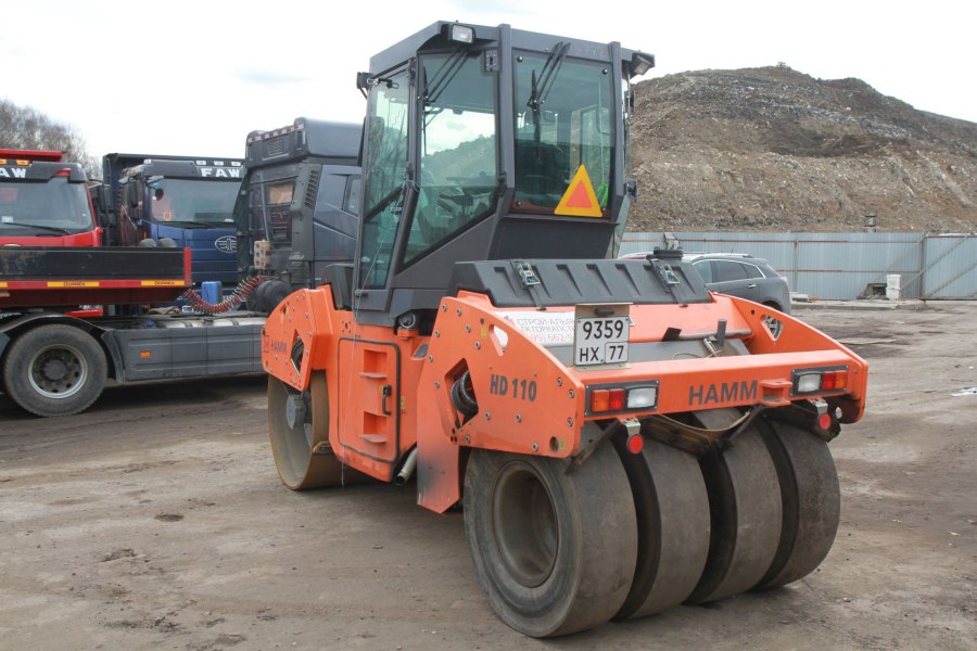 Каток дорожный Hamm hd110k